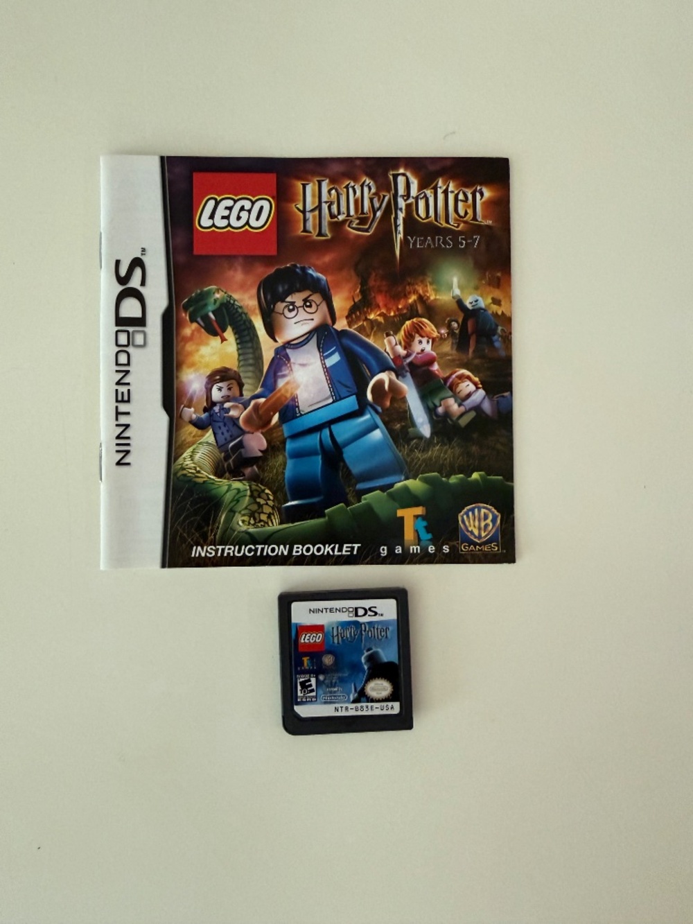 Nintendo DS Lego Harry Potter 1-4 and 5-7 w Instructions - Picture 5 of 6
